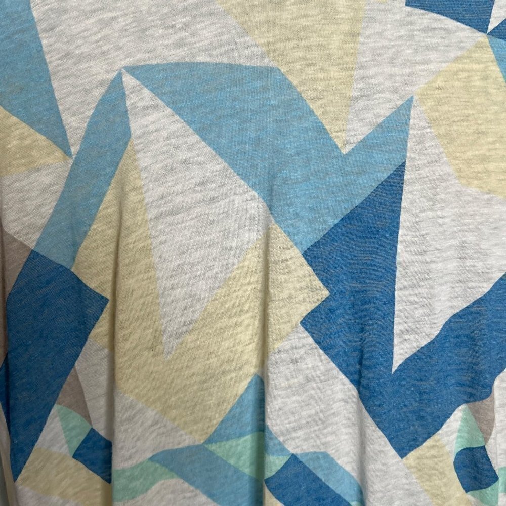 J. Crew Pencil & Geometric Shapes T-Shirt Bundle x2 Sz. Medium - Picture 9 of 12